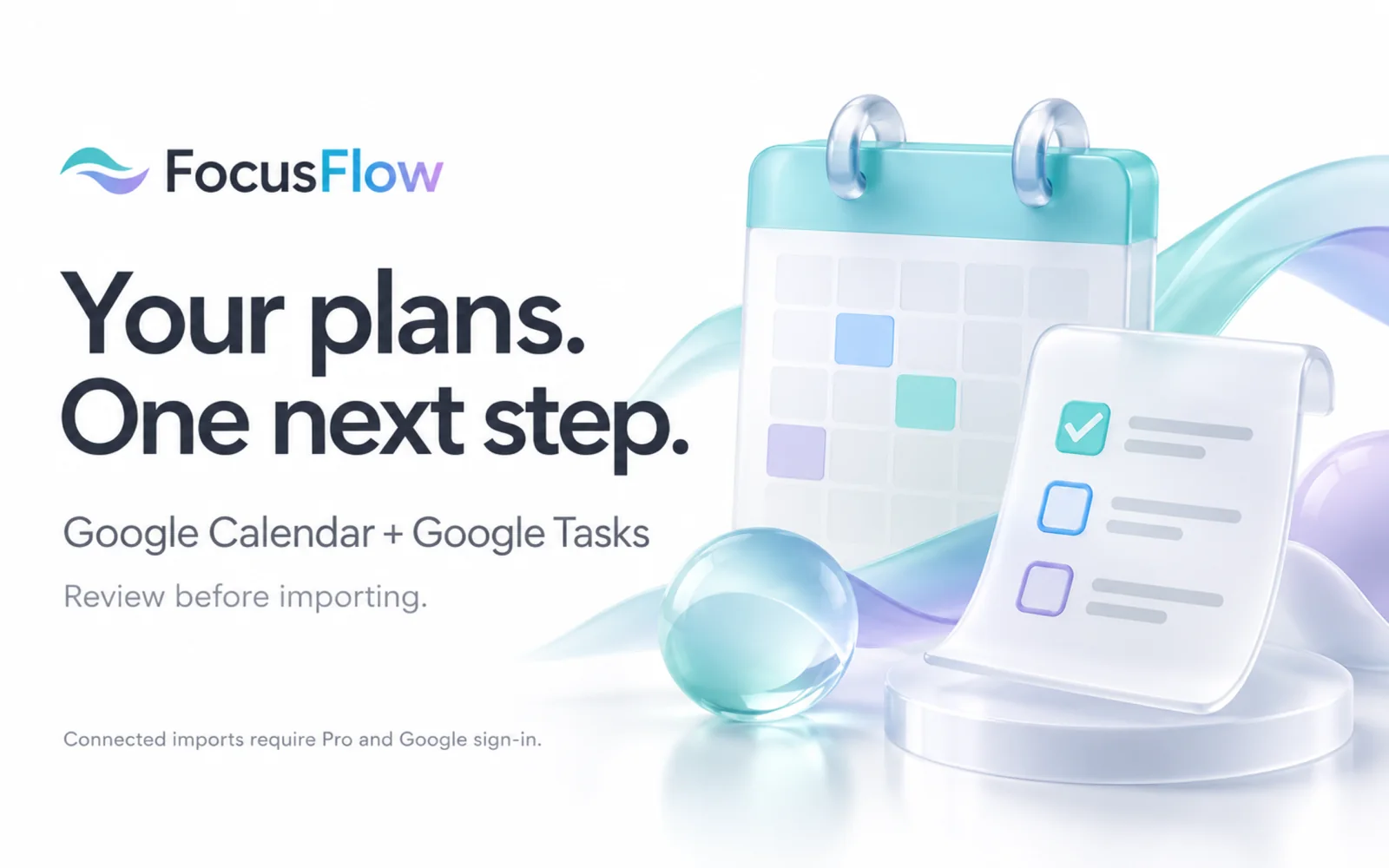 iFocusFlow v1.7 film cover: your plans, one next step